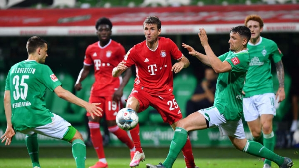 Bayern Munich Tetap Berada Di Puncak Klasemen Meski Dengan Sekor Imbang Di Kandang Werder Bremen